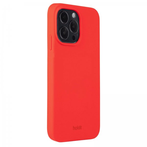 holdit iPhone 14 Pro Max Skal Silikon Chili Red