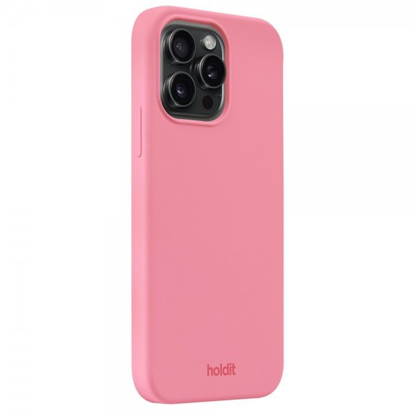 holdit iPhone 14 Pro Max Skal Silikon Rouge Pink