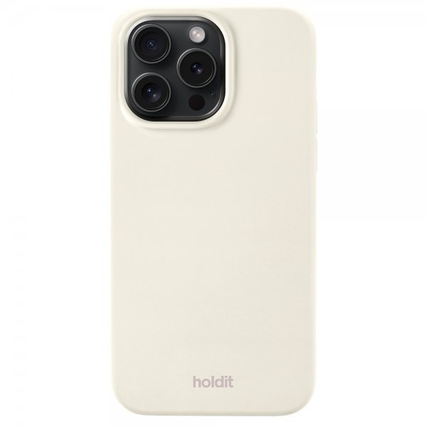 holdit iPhone 14 Pro Max Skal Silikon Soft Linen