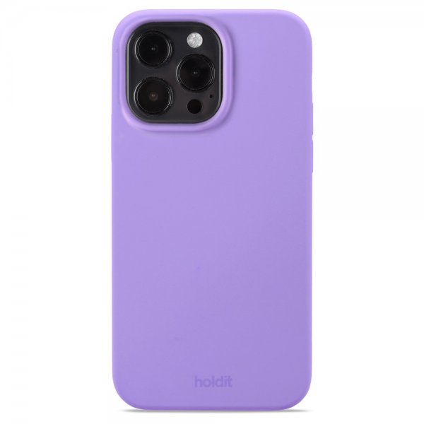 holdit iPhone 14 Pro Max Skal Silikon Violet