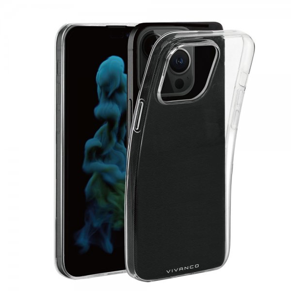 Vivanco iPhone 14 Pro Max Skal Slim TPU Transparent