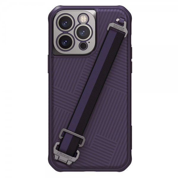 Nillkin iPhone 14 Pro Max Skal Strap Case Lila