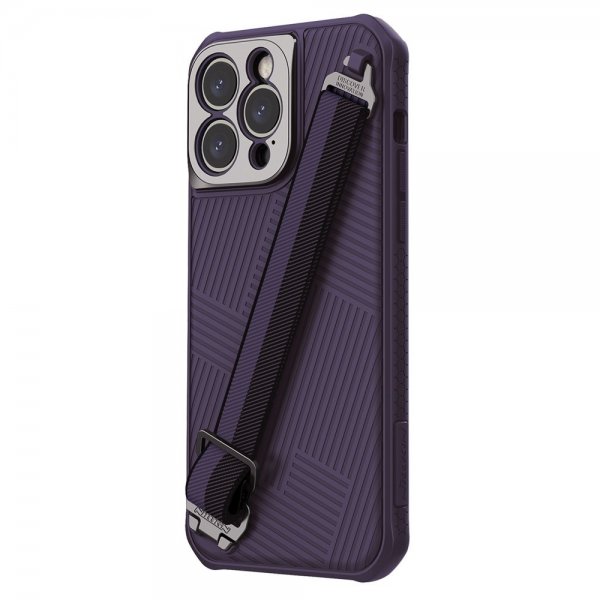 Nillkin iPhone 14 Pro Max Skal Strap Case Lila