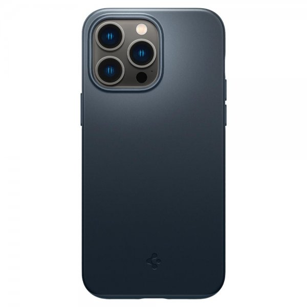 Spigen iPhone 14 Pro Max Skal Thin Fit Metal Slate