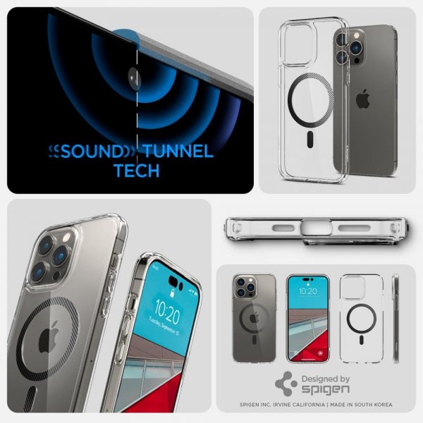 Spigen iPhone 14 Pro Max Skal Ultra Hybrid MagFit Carbon Fiber