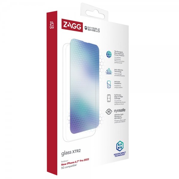 ZAGG InvisibleShield iPhone 14 Pro Max Skärmskydd Glass XTR2