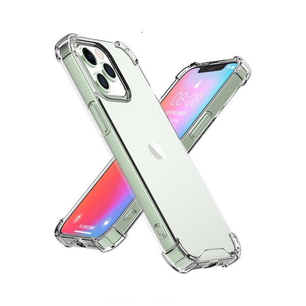 iPhone 14 Pro Max Skal Förstärkta Hörn Transparent