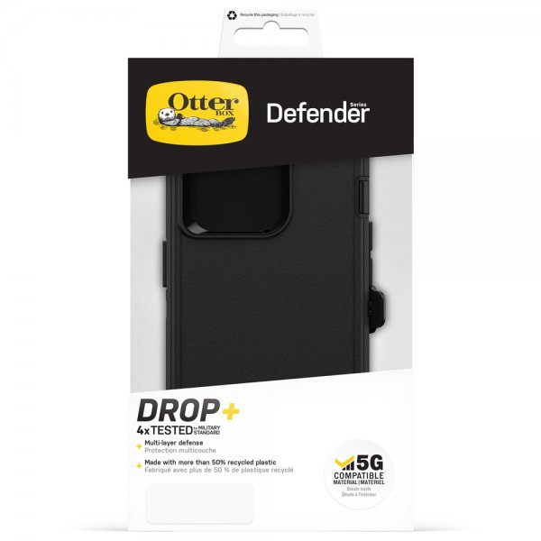 Otterbox iPhone 14 Pro Skal Defender Svart