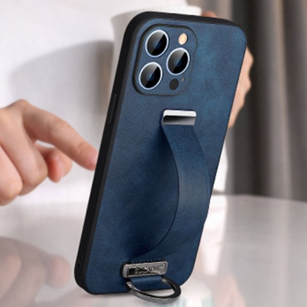 Sulada iPhone 14 Pro Skal Fashion Series Blå
