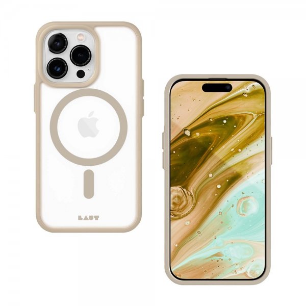 LAUT iPhone 14 Pro Skal Huex Protect MagSafe Sand