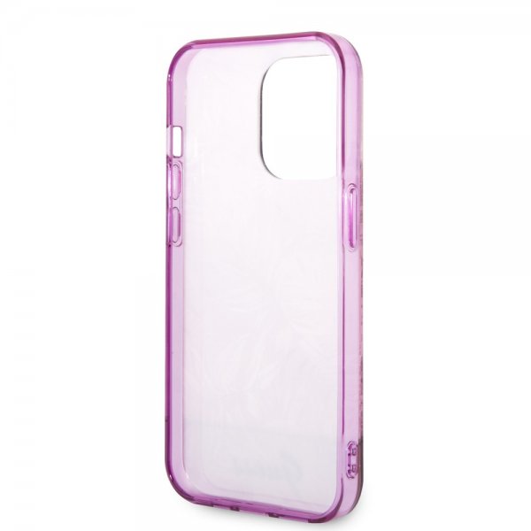 Guess iPhone 14 Pro Skal Jungle Rosa