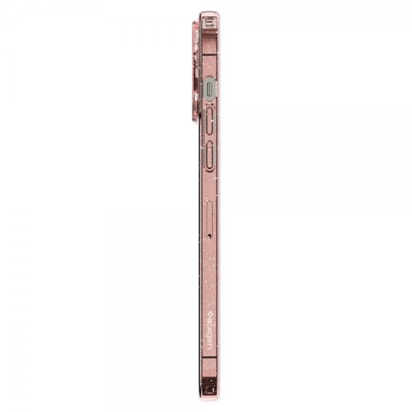 Spigen iPhone 14 Pro Skal Liquid Crystal Glitter Rose Quartz
