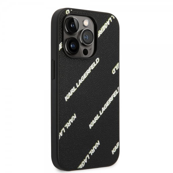 Karl Lagerfeld iPhone 14 Pro Skal Logomania Svart