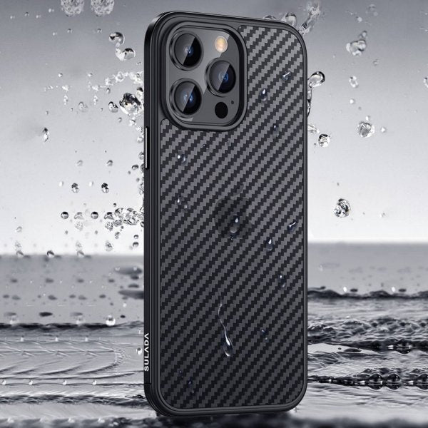 Sulada iPhone 14 Pro Skal Luxury Series Blå