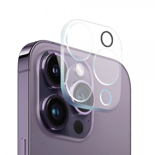 Northjo iPhone 14 Pro Skal med Skärmskydd och Kameraskydd 3-i-1