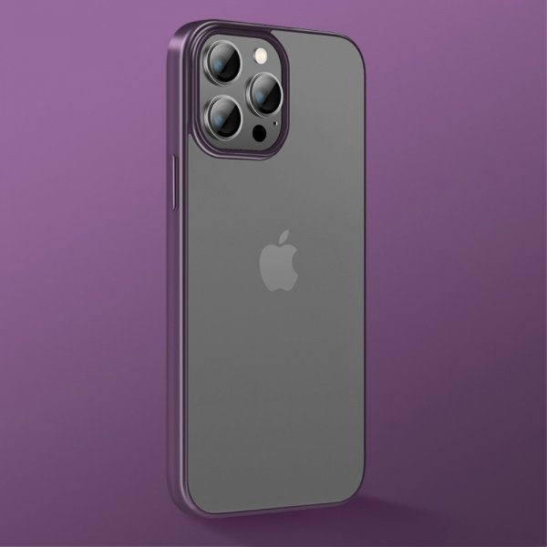 X-Level iPhone 14 Pro Skal Nature Color Series Lila
