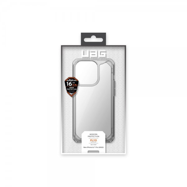 Urban Armor Gear (UAG) iPhone 14 Pro Skal Plyo Ash