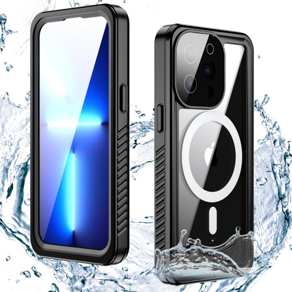 4smarts iPhone 14 Pro Skal Rugged Case Stark MagSafe Svart