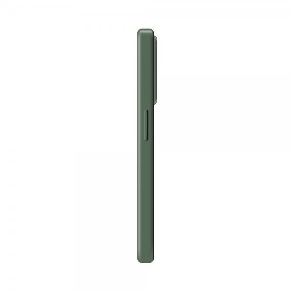 Xqisit iPhone 14 Pro Skal Silicone Case Grön