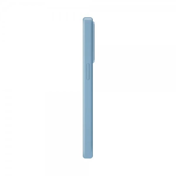 Xqisit iPhone 14 Pro Skal Silicone Case Ljusblå