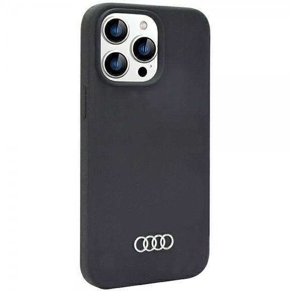 Audi iPhone 14 Pro Skal Silicone Svart