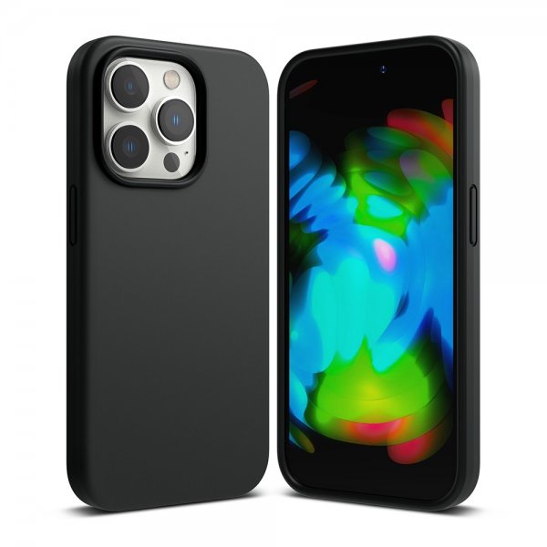 Ringke iPhone 14 Pro Skal Silicone Svart