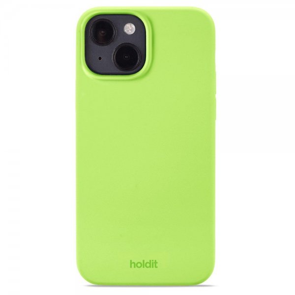 holdit iPhone 13/iPhone 14 Skal Silikon Acid Green