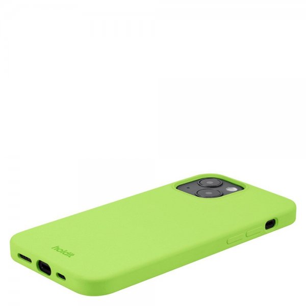holdit iPhone 13/iPhone 14 Skal Silikon Acid Green