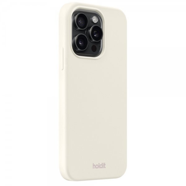 holdit iPhone 14 Pro Skal Silikon Soft Linen
