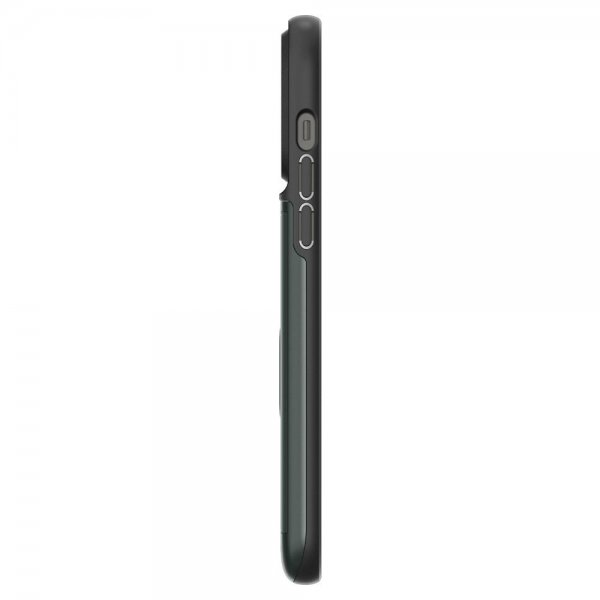 Spigen iPhone 14 Pro Skal Slim Armor CS Abyss Green