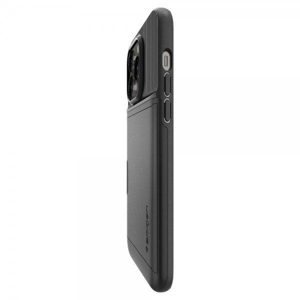 Spigen iPhone 14 Pro Skal Slim Armor CS Svart
