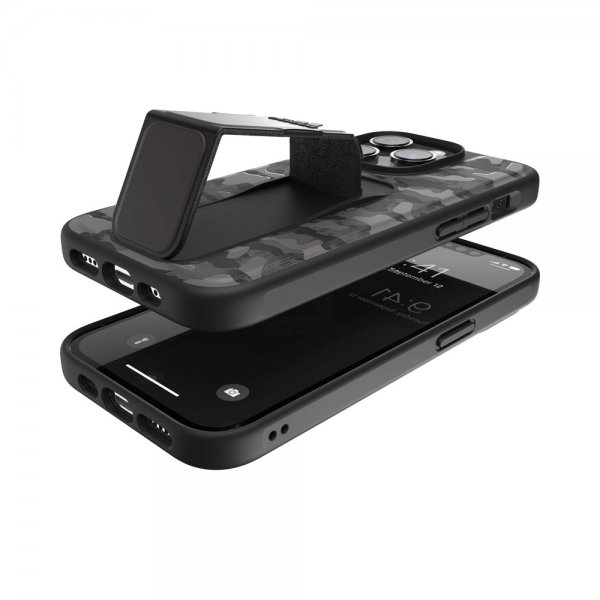 Adidas iPhone 14 Pro Skal SP Grip Case Camo Svart
