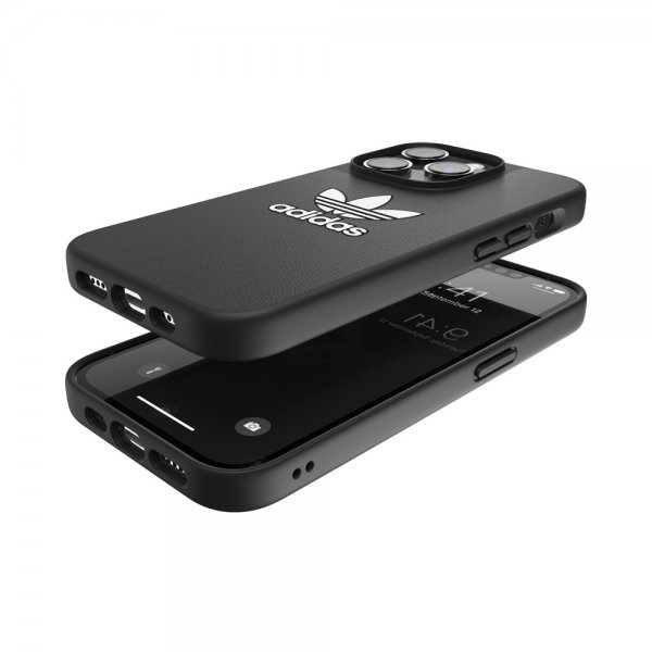 Adidas iPhone 14 Pro Skal Trefoil Snap Case Svart