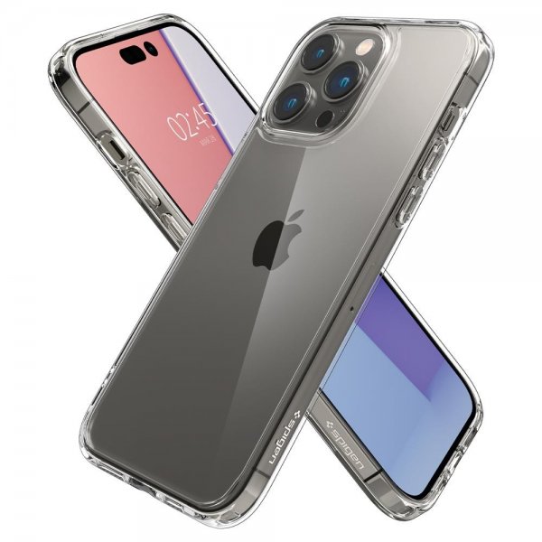 Spigen iPhone 14 Pro Skal Ultra Hybrid Crystal Clear