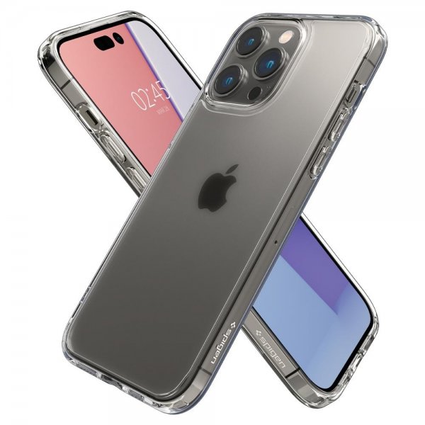 Spigen iPhone 14 Pro Skal Ultra Hybrid Frost Clear