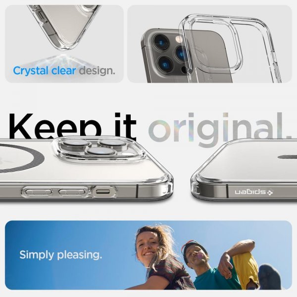 Spigen iPhone 14 Pro Skal Ultra Hybrid MagFit Carbon Fiber