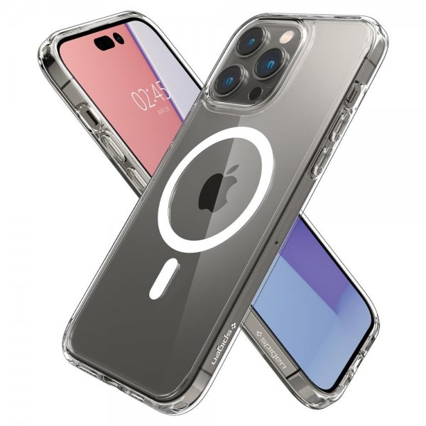 Spigen iPhone 14 Pro Skal Ultra Hybrid MagFit White