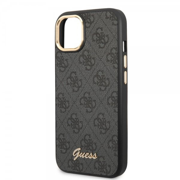 Guess iPhone 13/14/15 Skal 4G Logo Svart