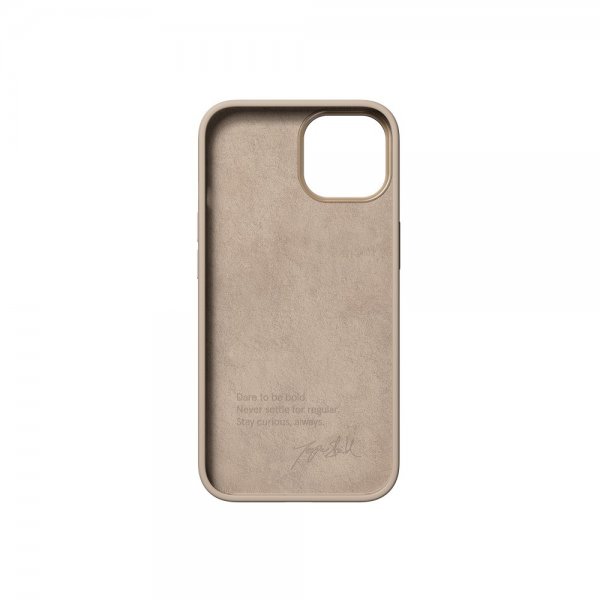 Nudient iPhone 14 Skal Bold Linen Beige