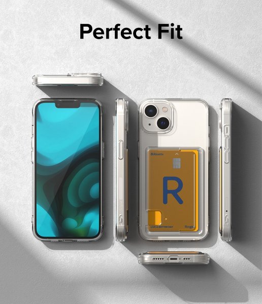 Ringke iPhone 14 Skal Fusion Card Clear