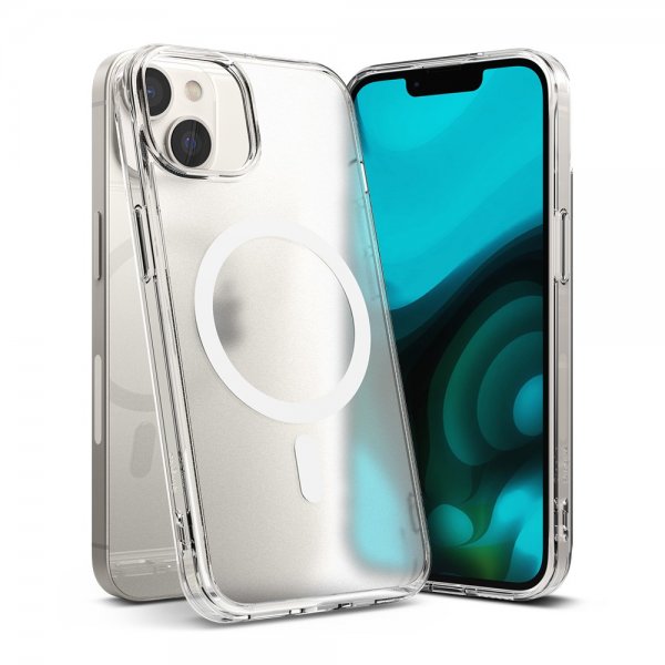 Ringke iPhone 14 Skal Fusion Magnetic Matte Clear
