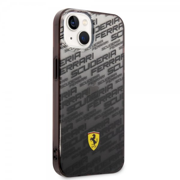 Ferrari iPhone 14 Skal Gradient Scuderia Svart