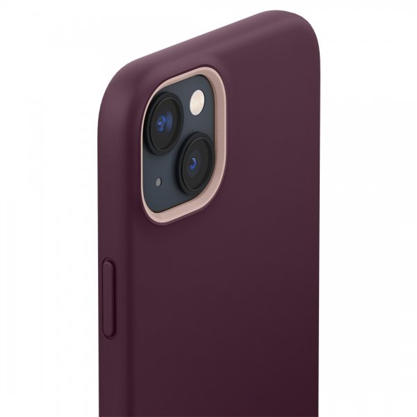 Caseology iPhone 14 Skal med Skärmskydd Nano Pop 360 Burgundy Bean