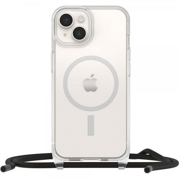 Otterbox iPhone 14 Skal React Necklace MagSafe Clear