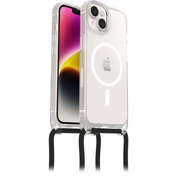 Otterbox iPhone 14 Skal React Necklace MagSafe Clear