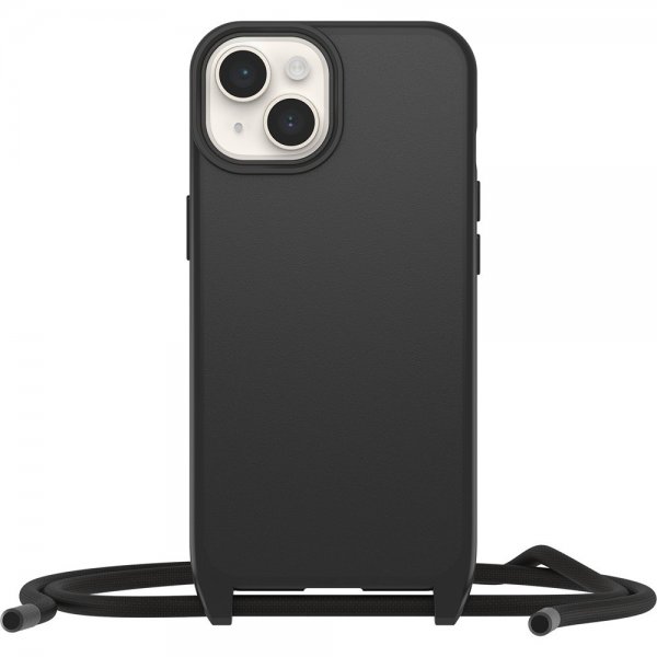 Otterbox iPhone 14 Skal React Necklace MagSafe Svart