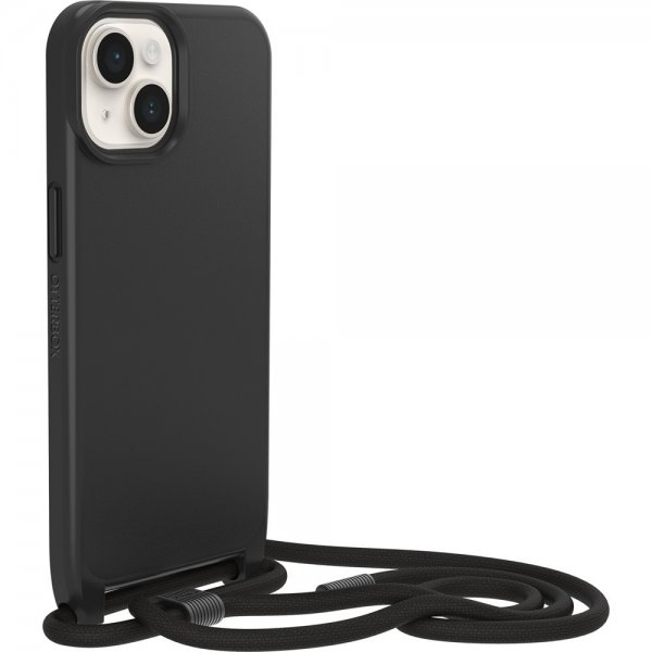 Otterbox iPhone 14 Skal React Necklace MagSafe Svart