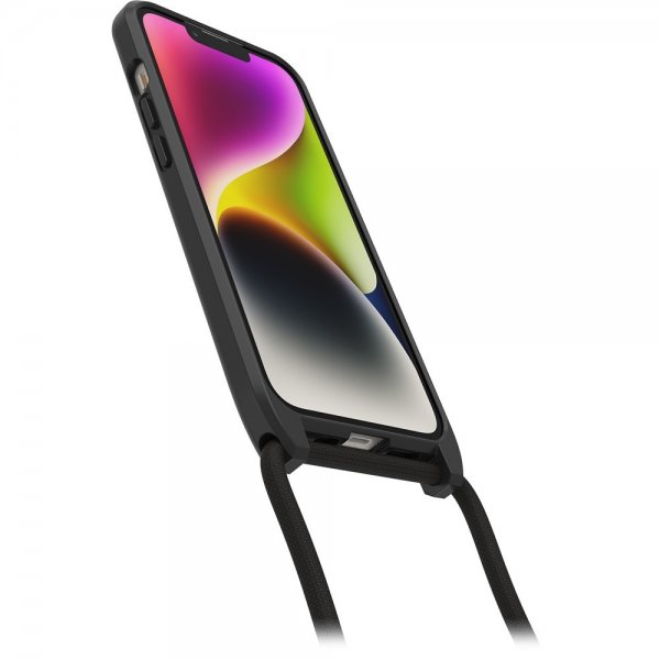 Otterbox iPhone 14 Skal React Necklace MagSafe Svart