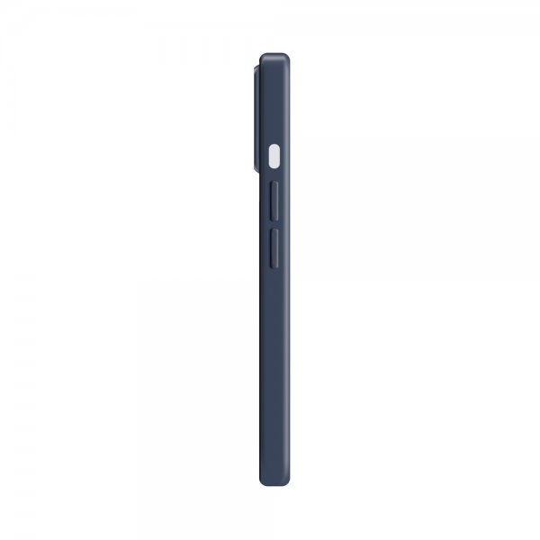 Xqisit iPhone 14 Skal Silicone Case Mörkblå