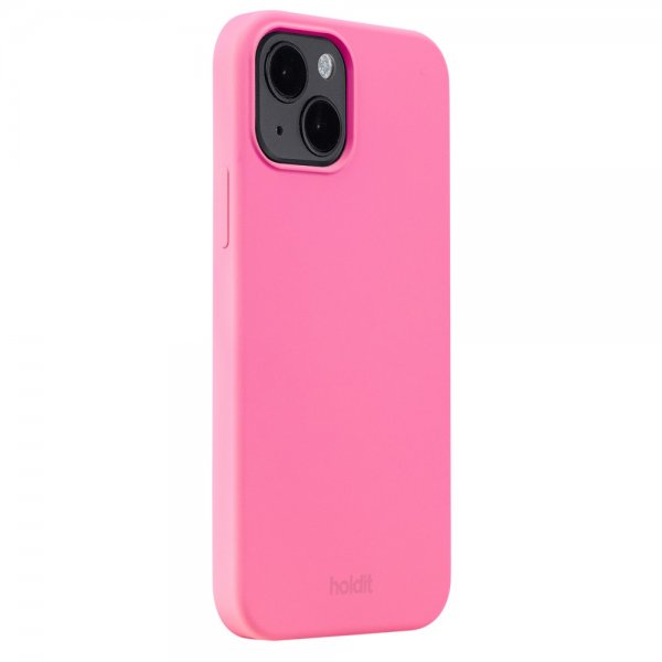 holdit iPhone 14 Skal Silikon Bright Pink